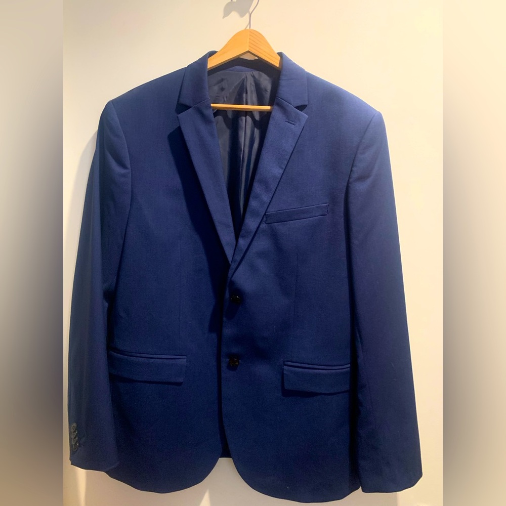 H&M slim fit Navy blue blazer